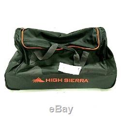 High Sierra 3-Piece Wheeled Duffel Bag Set, 26/30/36, Black 119850-4637
