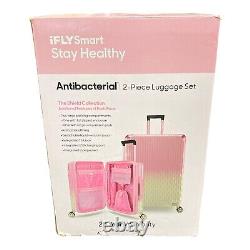IFLY Smart Shield Collection Antibacterial Travel Set, 2 PC, Strawberry Lemonade
