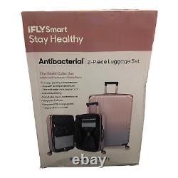 IFLY Smart Shield Collection Antibacterial Travel Set, 2 Piece, Rose Gold