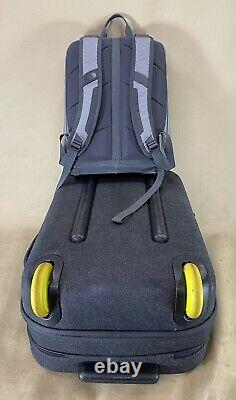 Incase EO Travel Hardshell Roller Upright Carry-On Suitcase & Northface Backpack