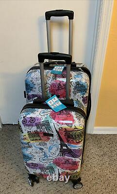 JANE & BERRY Hard shell Spinner Suitcase Set Size 24 & 20