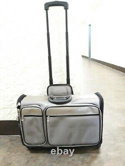 Joy Mangano 6 Piece Carry-On Luggage Set COLOR Pewter/Silver BRAND NEW IN BOX