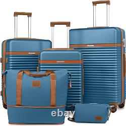 Joyway 5 Luggage Sets ABS Hardside Spinner Luggage -Expandable Suitcase2024