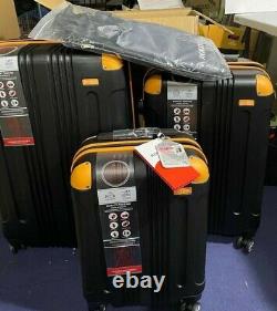 Joyway Luggage 5-Piece Sets ABS Hardside Suitcase with Spinner Wheels, TSA Lock