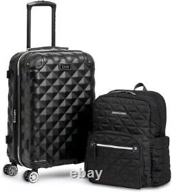 Kenneth Cole Reaction Diamond Tower Collection Lightweight Hardside Expandable