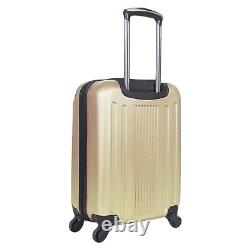 Kenneth Cole Reaction Gramercy Hardside 3-Piece Spinner Luggage Set Champagne
