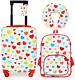 Kids Luggage With Wheels For Girls, 3 Piece Luggage Set, Childrens Luggage For G