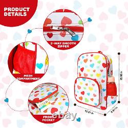 Kids Luggage with Wheels for Girls, 3 Piece Luggage Set, Childrens Luggage for G