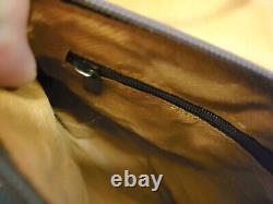 Large Vintage Southwestern Suit Case Luggage Set Leather Trim AA Rare HTF Strap