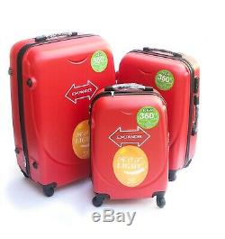 Lightweight Luggage Suitcase Case Cabin Trolley Hard Bag 4 Travel Shell Ryanair