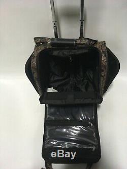 London Fog Mayfair 4pc Hyper Light Luggage Set Expandable Black Gold Paisley New