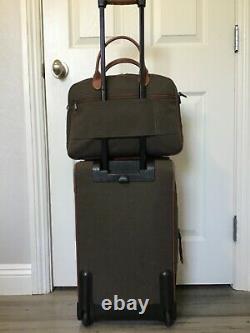 Longchamp Boxford Luggage Carry On Set Rolling Expandable Duffle And Bag Vguc