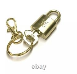 Louis Vuitton Luggage Tag Lock & Key Set