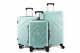Luggage 3 Piece Mint Dual Spinning Spinner Hardshell Lock 20 24 28 Expandable