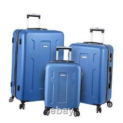 Luggage Set Hard Shell With Spinner Goodyear Wheels Integrated TSA lock