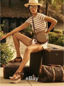 MICHAEL KORS Bedford Travel Extra-Large Logo Stripe Weekender Bag & Suitcase Set
