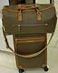 Michael Kors Travel Trolley Suitcase Carry On & Xl Duffel Bag Set In Brown Mk
