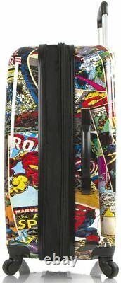 Marvel Young Adult Luggage Set Spinner Suitcase 2 Pcs Set 26 Inch, 21 Inch