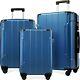 Merax Luggage Set 3 Piece Expandable Lightweight Spinner Suitcase With Corner Gu