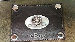 Mercedes Benz 3 Piece Leather Luggage Set- Duffle, Messenger & Travel Kit