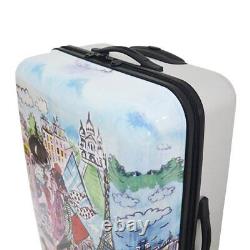 Mia Toro ITALY Izak-Paris 3-piece Expandable Hardside Spinner Luggage Set