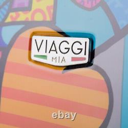 Mia Viaggi Italy Set Hardside Luggage 3 Pieces (20/24/28) Spinner-Love/Flower