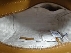 Michael Kors Jet Set Chain Luggage Saffiano Leather Large Shoulder Tote Bag