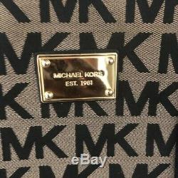 Michael Kors Jet Set MK logo XL Travel Weekender Tote Carryon Bag Luggage