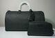 Michael Kors Mens Jet Set Blktravel Large Duffle Bag & Toiletry Holder Case Set