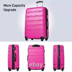 ModernLuxe 2 Pcs. Expandable Luggage Set (20+24 / 20+28), ABS Hardside