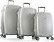 Motif Neige 3pcs Luggage Set Suitcase Carry On (21,26,30) (silver)