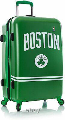 NBA Basketball Boston Celtics Spinner Luggage Set 2 pcs Carry On Suitcase