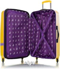 NBA Basketball Los Angeles Lakers Spinner Luggage Set 2 Pcs Carry On Suitcase
