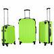 New 3 Pieces Set Hard Sides Luggage Travel Carry On Bag Trolley Spinner Suitcase
