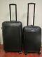 New American Tourister Moonlight Plus Hardside Suitcase Luggage Set, Black