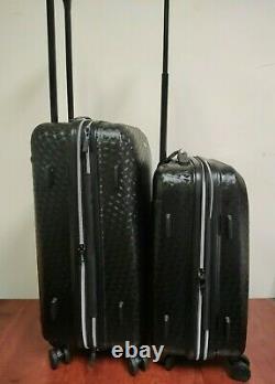 NEW American Tourister Moonlight Plus Hardside Suitcase Luggage Set, Black