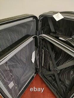 NEW American Tourister Moonlight Plus Hardside Suitcase Luggage Set, Black