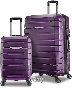 NEW Samsonite Tech 2.0 2-Piece Hardside Luggage Set, Purple (27 and 20)