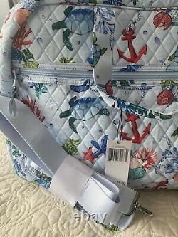 NEW! Vera Bradley Set Grand Traveler Bag withLuggage Tag Anchors Aweigh ($164)