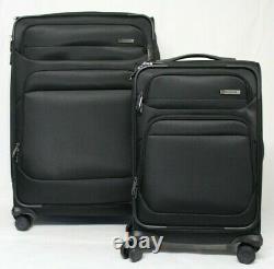 NIOB Samsonite Epsilon NXT 2-piece Softside Luggage Set 20 & 27 Black