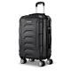 Nnedsz 20 Luggage Sets Suitcase Trolley Travel Hard Case Lightweight Black