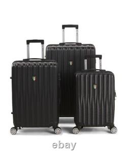 NWT 3pc Luggage TUCCI BRAND 20/25/28in Suitcase Set Expandable Buisness Travel