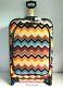 Nwt Missoni For Target Zig Zag 28 360 Spinner Suitcase + Travel Accessory Set