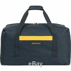 Nautica Open Seas 5 Piece Luggage-Set, Navy/yellow