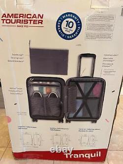 New American Tourister Tranquil 3-Piece Hardside Set BLACK 20'' 24'' 28'