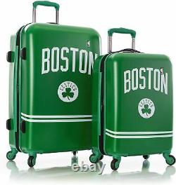 New Boston Celtics National Basketball Association 2 pcs set Spinner Luggage