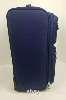 New Joy Mangano 3 PC Luggage Set, Blue