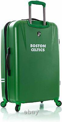New NBA Basketball Boston Celtics Spinner Luggage Set 2 pcs Carry On Suitcase