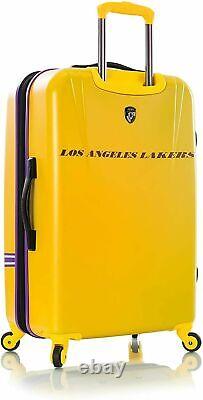 New NBA Basketball Los Angeles Lakers Spinner Luggage Set 2 Pcs Suitcase