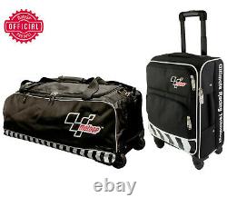 New Official Motogp Holiday Travel Luggage Set Cabin Bag & Wheeled Holdall Bag